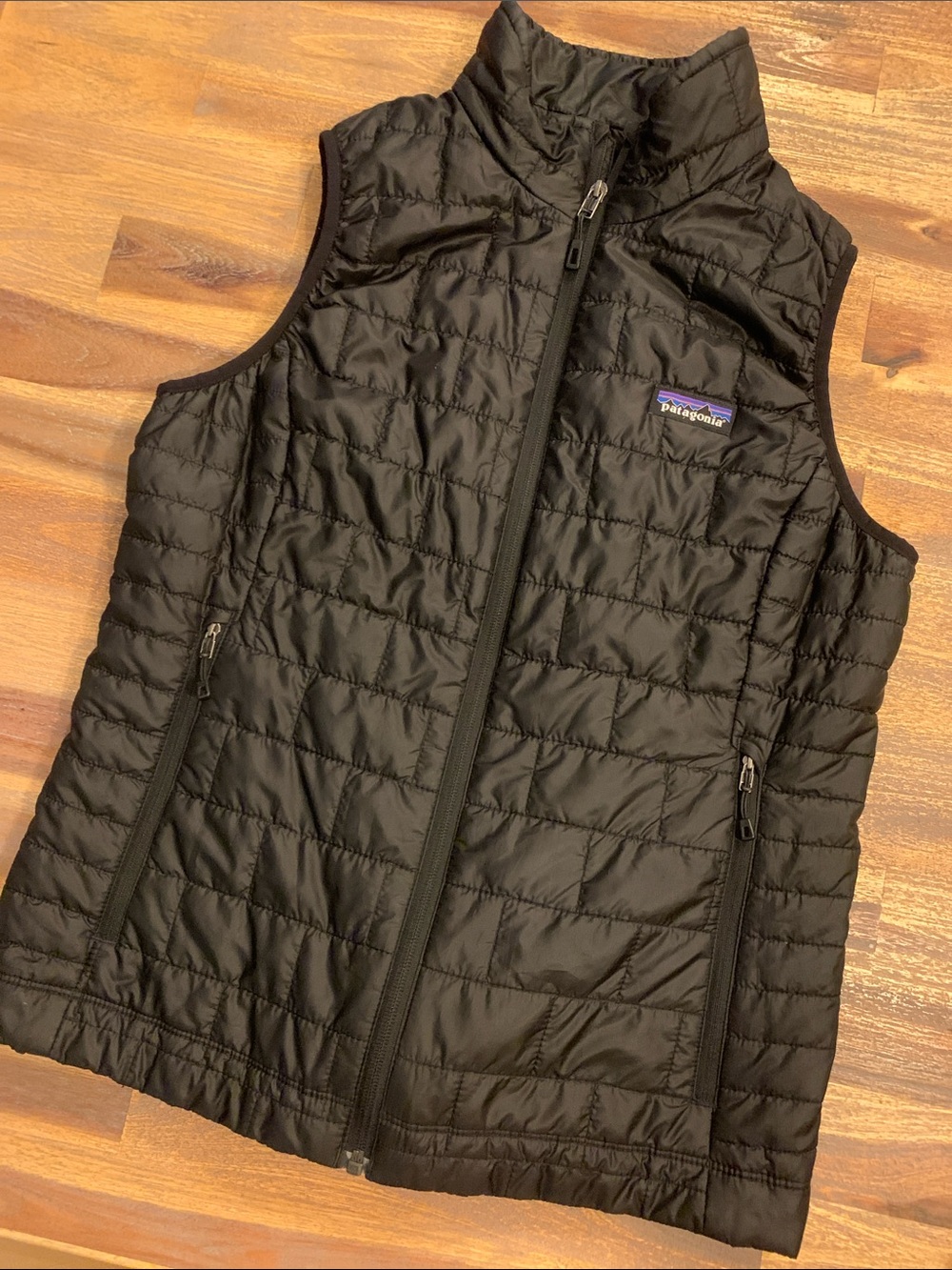 Patagonia Nano Puff black vest. Women’s medium.